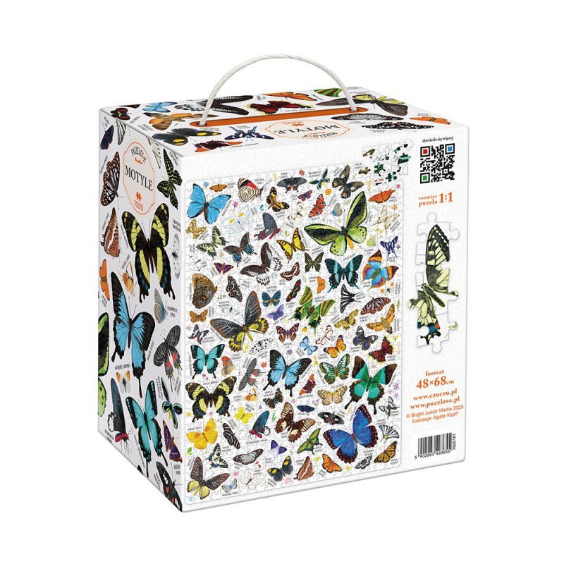 CzuCzu Puzzle Puzzlove Motyle 1000 elementów