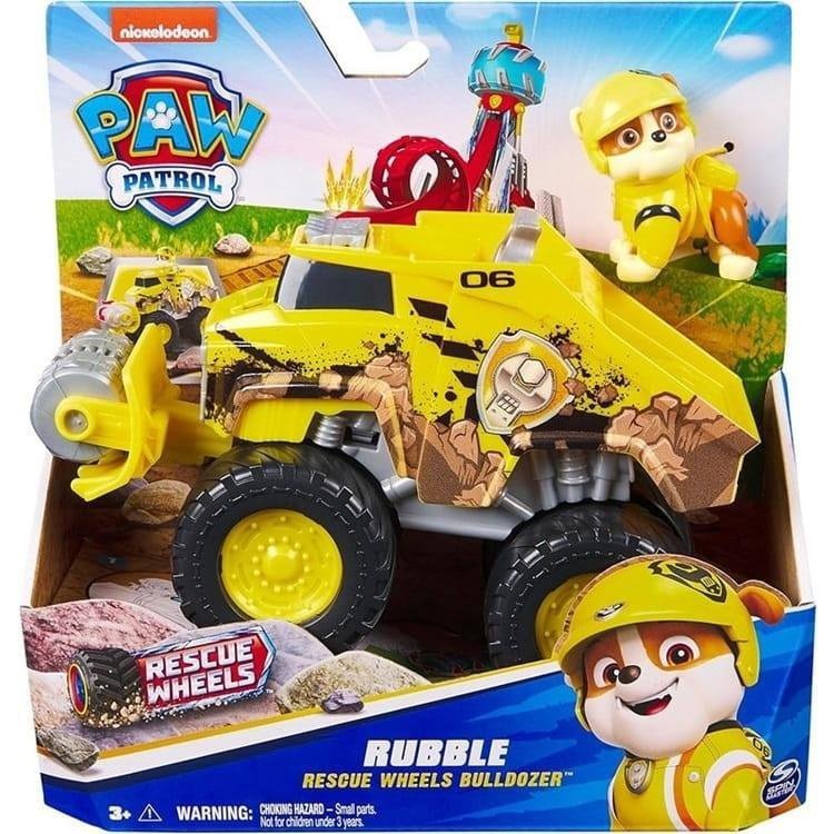Psi Patrol Rescue Wheels Pojazd Rubble&#039;a