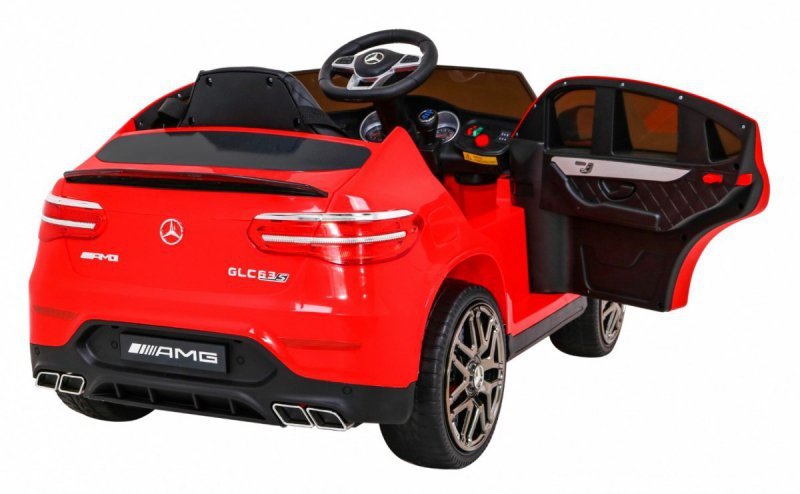 Mercedes Benz GLC63S dla dzieci Czerwony SUV + Pilot