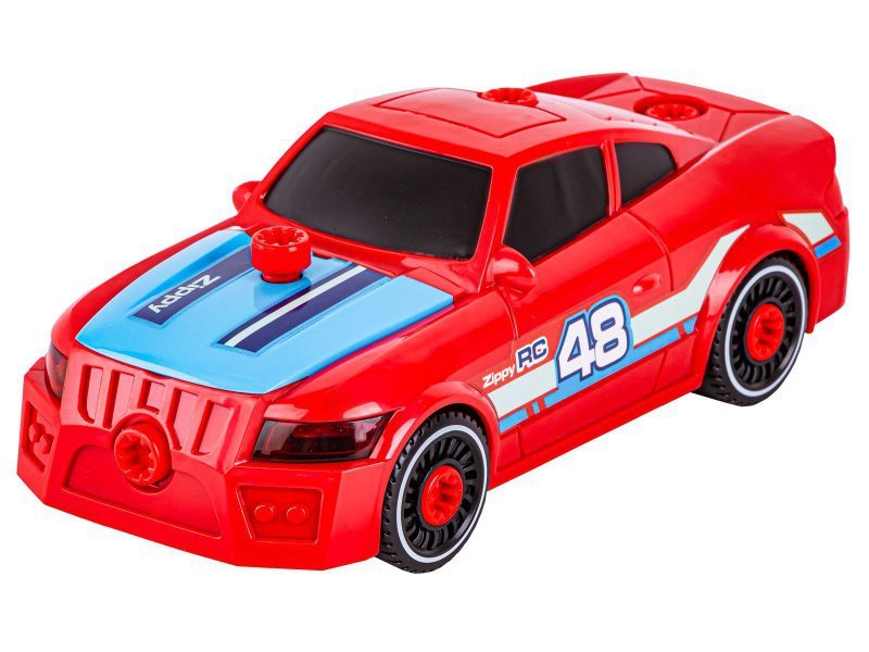Sportowy Samochód do rozkręcania i skręcania 2w1 TUNING + Wkrętarka