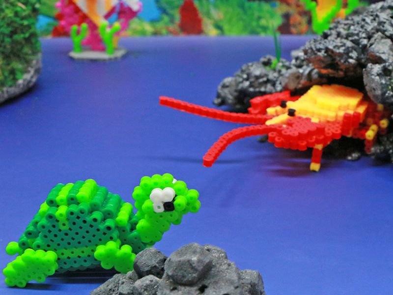 Prasowanka, Koraliki Do Prasowania, Zestaw OCEAN 3D 3000 Sztuk