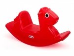 Little tikes Koń Konik na biegunach czerwony Bujak