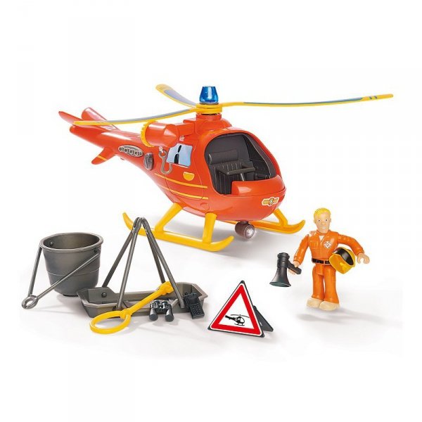 SIMBA Strażak Sam Helikopter Wallaby z Figurką Tom Ratowniczy