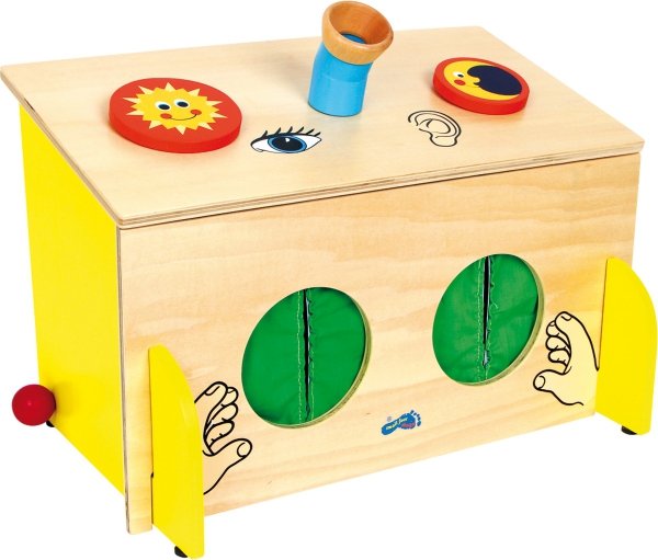 SMALL FOOT Sensoryczne Pudełko Edukacyjne - zabawka dla dzieci