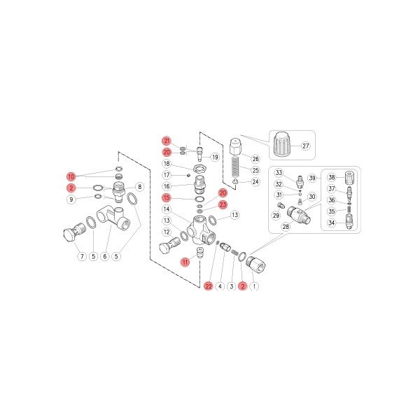 Komplet naprawczy - by pass VB75
