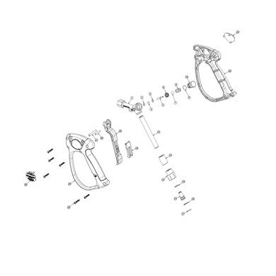 Pistolet MV925 3/8&quot; F - 1/4&quot; F - obrotowy