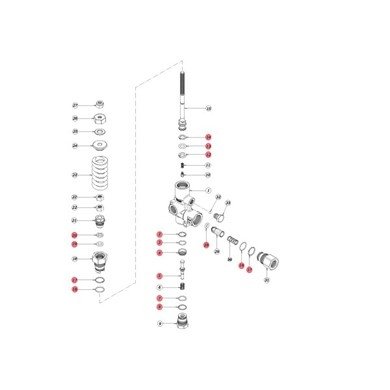 Komplet naprawczy - by pass VHP70