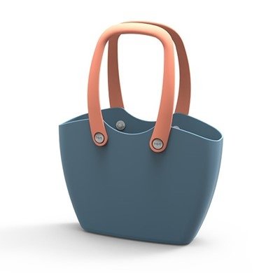 Torba &quot;FOR LIVING BAG&quot; blue