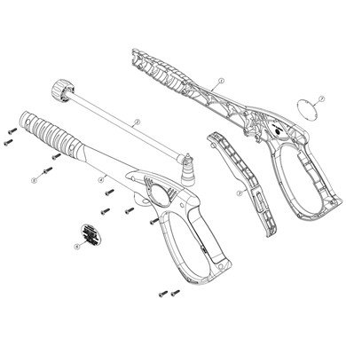 Pistolet MV2008 M22 M - M22 F