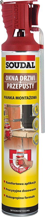 Pianka montażowa GENIUS GUN Soudal 770 ml