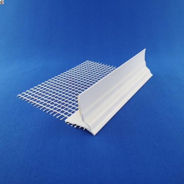 Okapnik PCV z siatką cokołowy 250cm BP14 LUX COK