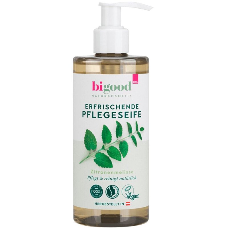 Naturalne Mydło w Płynie z melisą cytrynową, bigood, 300ml