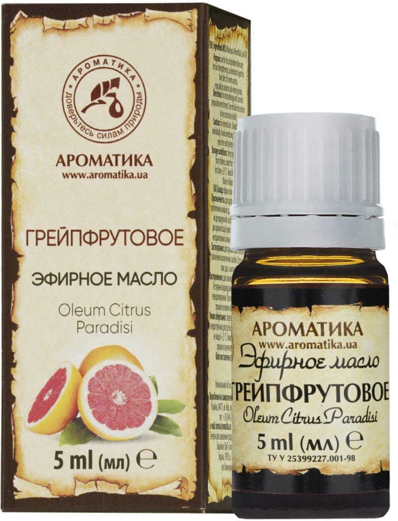 Olejek Grejpfrutowy, 100% Naturalny, Aromatika, 5ml