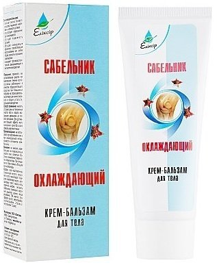 Sabelnik Krem Balsam Chłodzący, Eliksir /Stawy, Mięśnie