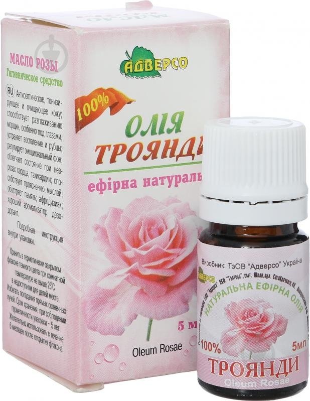 Olejek Różany, 100% Naturalny, Adverso, 5ml