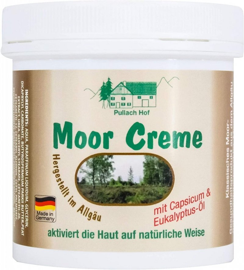 Krem Borowinowy z Olejem Eukaliptusowym i Papryką, Pullach Hof, 250ml