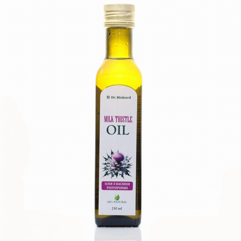 Olej z Ostropestu, Tłoczony na Zimno, Dr.Biokord, 250ml