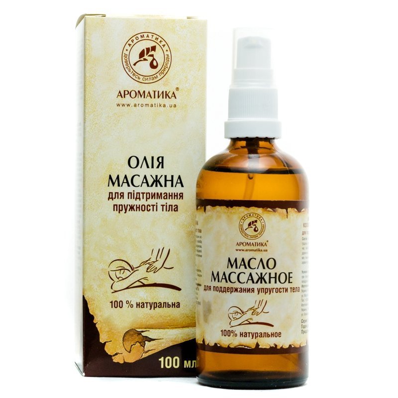 Olej do Masażu Ujędrniającego, Aromatika, 100ml