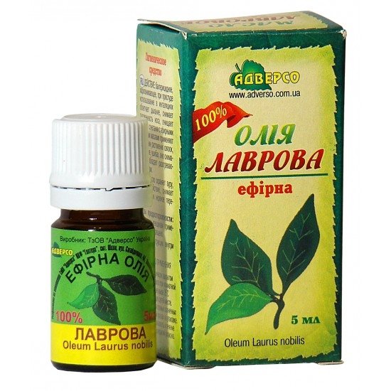 Olejek Laurowy (Wawrzynowy), Adverso, 5ml