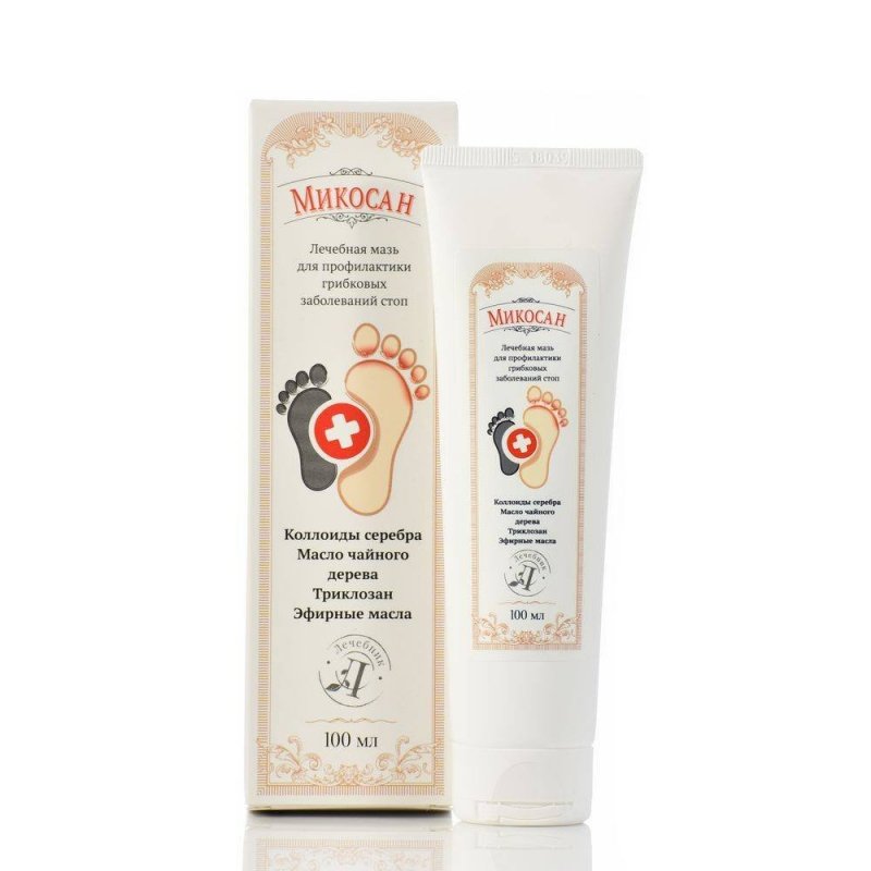 Maść Przeciwgrzybicza do Stóp ze Srebrem, Mikosan, 100 ml