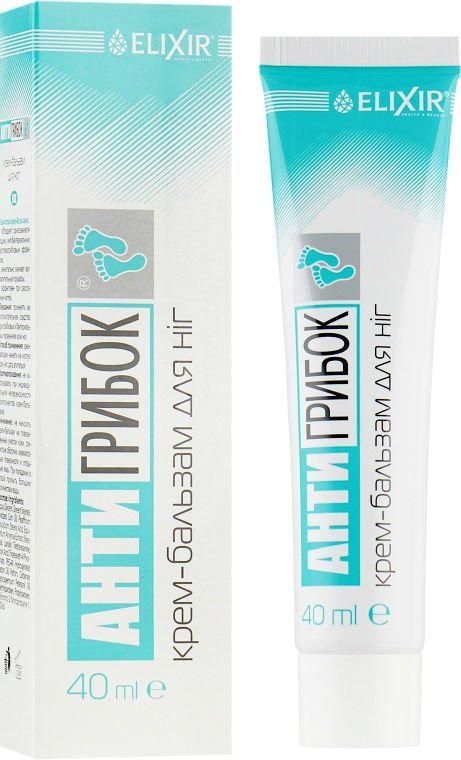 Krem do Stóp Przeciwgrzybiczy z Olejkiem Jodłowym, Eliksir