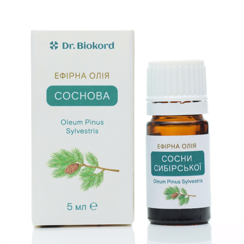 Olejek Eteryczny Sosnowy, 100% Naturalny, Dr.Biokord, 5ml
