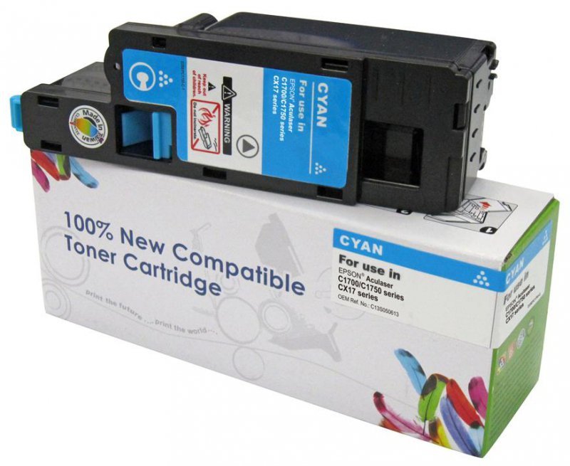 Toner Cartridge Web Cyan EPSON C1700 zamiennik C13S050613