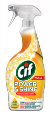 Spray CIF przeciw tłuszczowi 750ml KUCHNIA Power & Shine