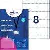 Holder na identyfikatory 60x90mm ze smyczą (10 sztuk+16 wkładów) 4825 AVERY
