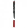 Foliopis z gumką OHP MULTIMARK F 0.6mm czerwony 151321 FABER-CASTELL