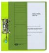 Skoroszyt wpinany do segregatora 1/2 A4 zielony 100551879 ELBA