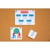 Tablica korkowa 60x40cm rama drewniana MEMOBE SMART MSTC060040