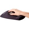 Podkładka pod mysz i nadgarstek czarna PLUSH TOUCH Microban 9252003 FELLOWES