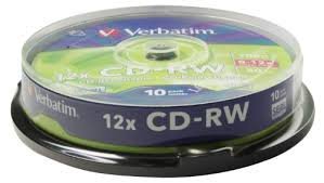 Verbatim CD-RW 12x 700MB 10p 43480 cake DataLife+,scratch resist, bez nadruku