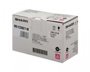 Sharp Toner MX-C30GTM Magenta 6K MX-C250F, MX-C250fe, MX-C300P, MX-C300W,