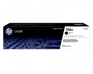HP Toner nr 106A W1106A Black 1K W1106A