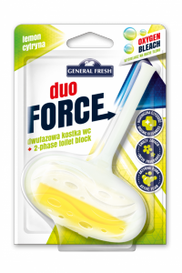 Kostka do WC DUO FORCE zawieszka 40g cytryna GENERAL FRESH