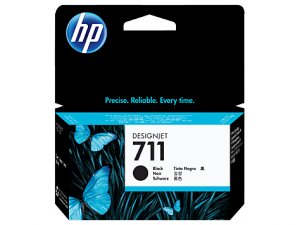 Tusz HP 711 (CZ129A) czarny 38ml Designjet T120/520