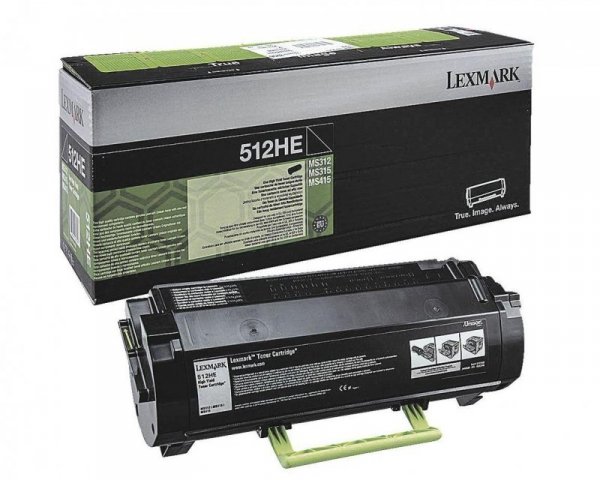 Lexmark Toner 51F2H0E Black 5K 512HE 51F2H00 korporacja