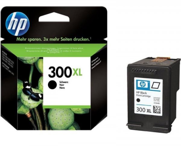 HP Tusz nr 300XL CC641EE Black 12 ml