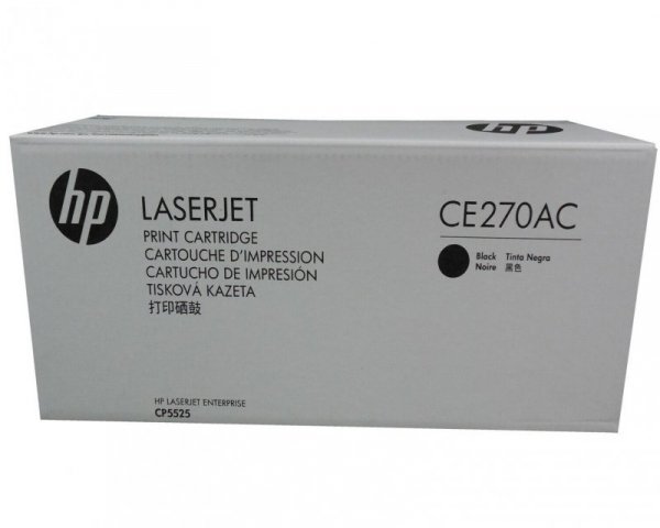 HP Toner nr 650AC CE270AC Black 13,5K