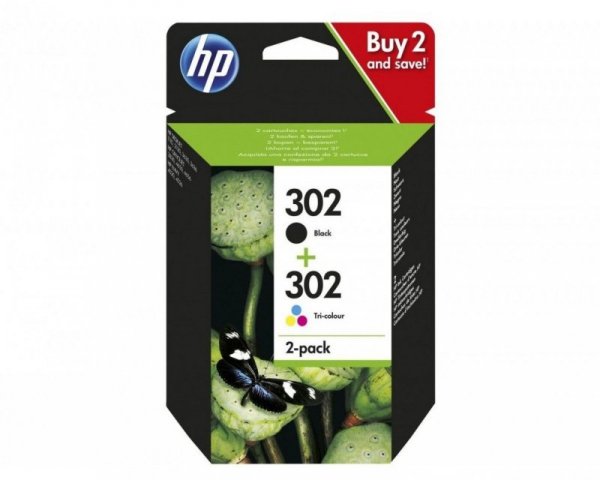 HP Tusz nr 302 X4D37AE black/tri-colour 1110/2130/3630