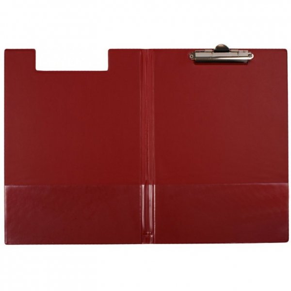 Teczka z klipem zamykana Clipboard A5 bordowa KH-03-05 BIURFOL