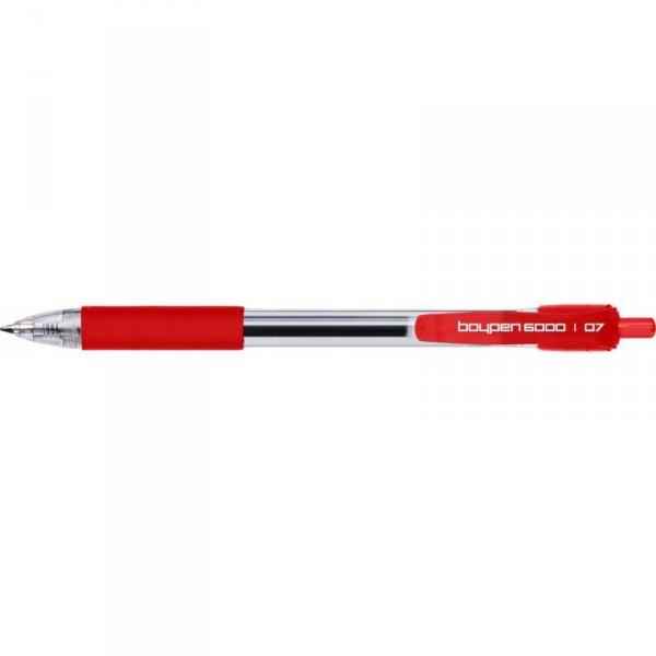 Długopis pstrykany BOY PEN-6000 czerwony 443-001 RYSTOR