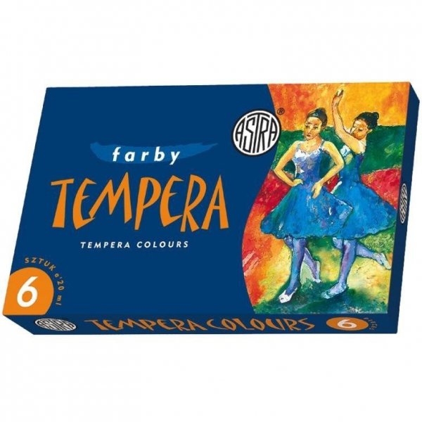Farby TEMPERA 6 kol.A&#039;20 tuba 83419901