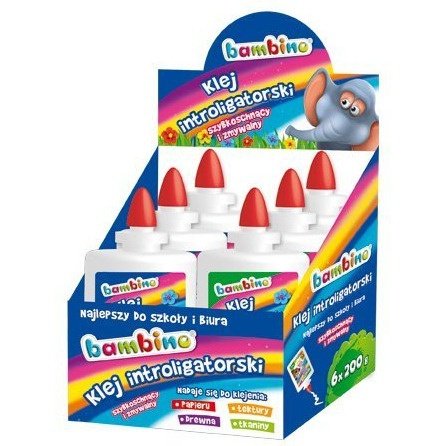 Klej magiczny szkolny w tubce 45g Hokus Pokus BAMBINO St.Majewski