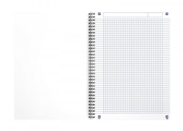 Kołozeszyt A4 90k kratka 90g Rec`up 400154143 OXFORD