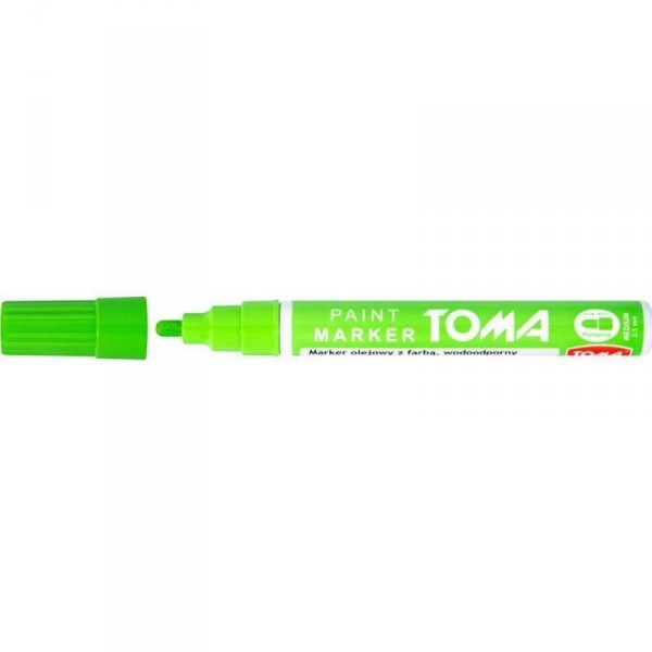 Marker olejowy TO-440 grubość 2.5mm jasnozielony TOMA