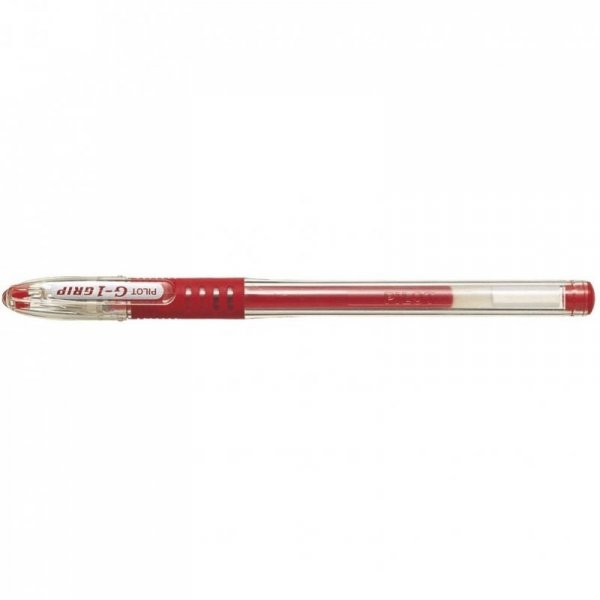 Pióro żelowe PILOT G1 GRIP czerwony PIBLGP-G1-5R