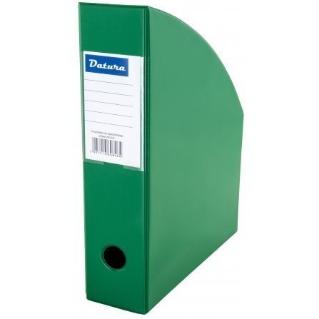 Pojemnik na czasopisma NATUNA A4 7cm jasny zielony PCV (SD-35-06)